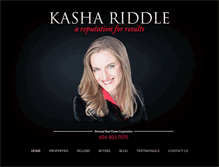 Tablet Screenshot of kashariddle.com